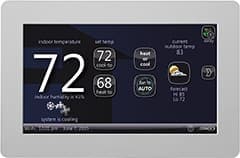 iComfort Wi-Fi thermostat display